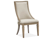 Lancaster Dining Arm Chair W/Upholstered Seat & Back (2/Ctn) - Furniture City (CA)l