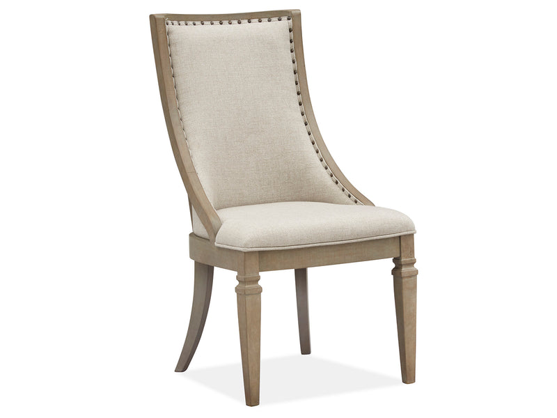 Lancaster Dining Arm Chair W/Upholstered Seat & Back (2/Ctn) - Furniture City (CA)l