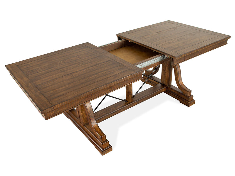 Bay Creek Trestle Dining Table - Furniture City (CA)l