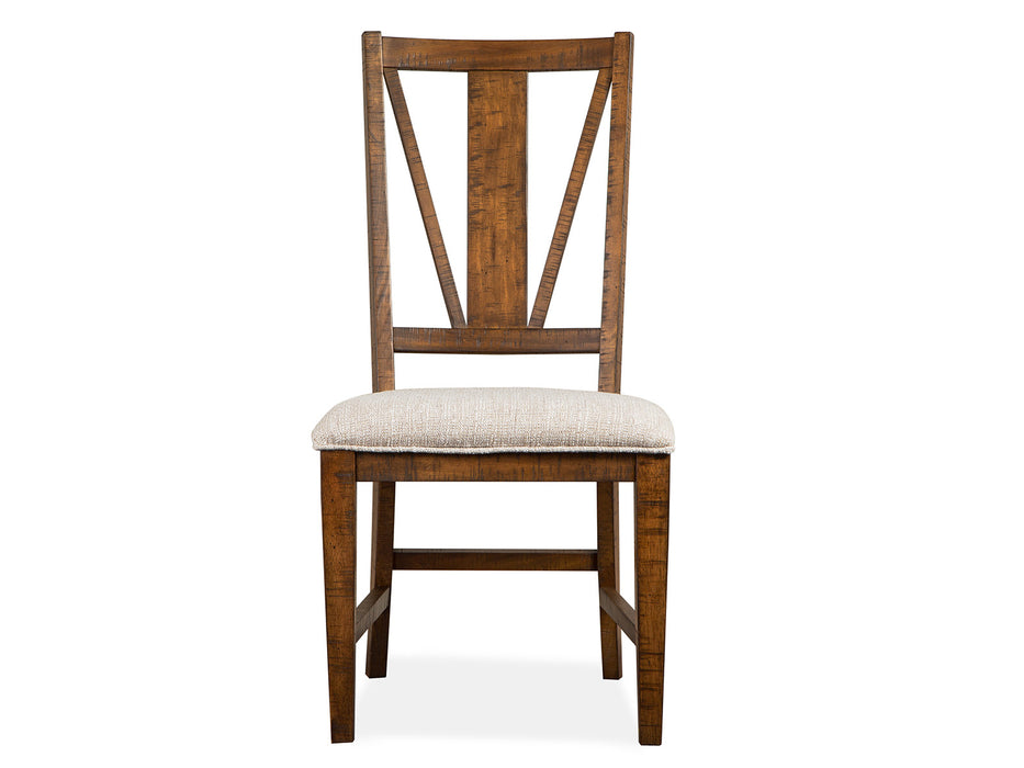 Bay Creek Dining Side Chair W/Upholstered Seat (2/Ctn)
