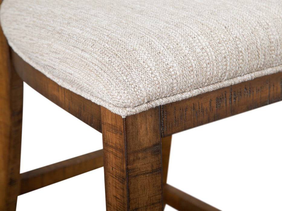 Bay Creek Counter Chair W/Upholstered Seat (2/Ctn)