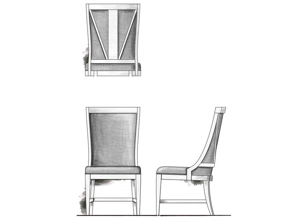 Westley Falls Upholstered Host Side Chair (2/Ctn)