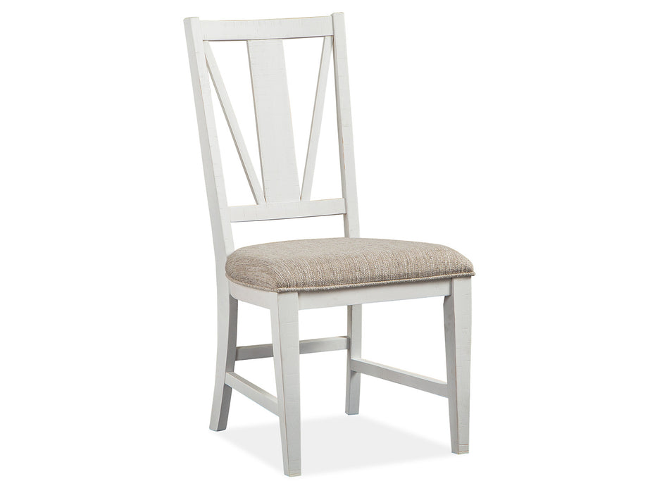 Heron Cove Dining Side Chair W/Upholstered Seat (2/Ctn)