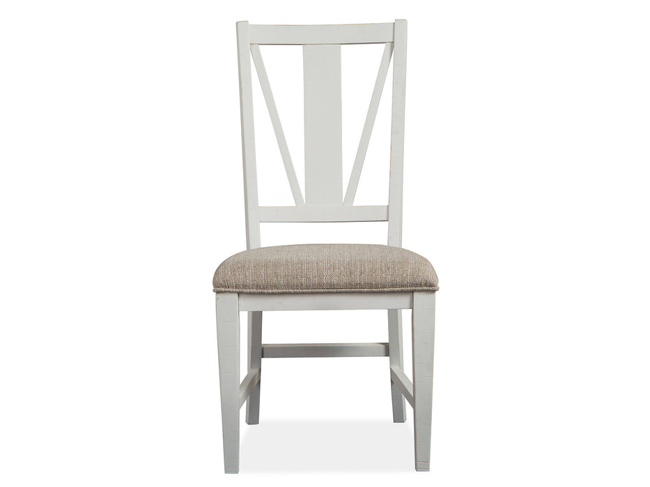 Heron Cove Dining Side Chair W/Upholstered Seat (2/Ctn)