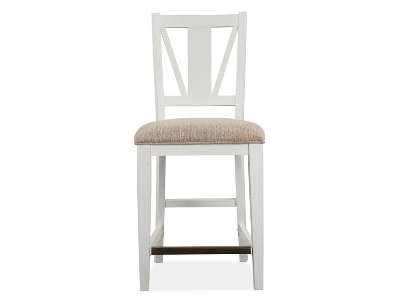 Heron Cove Counter Chair W/Upholstered Seat (2/Ctn) - Furniture City (CA)l