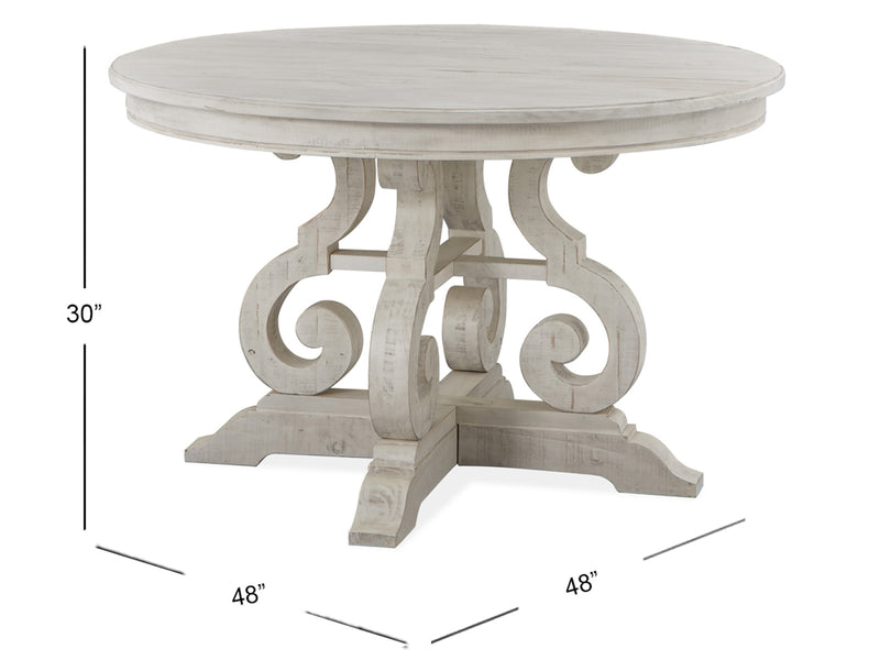 Bronwyn 48" Round Dining Table - Furniture City (CA)l
