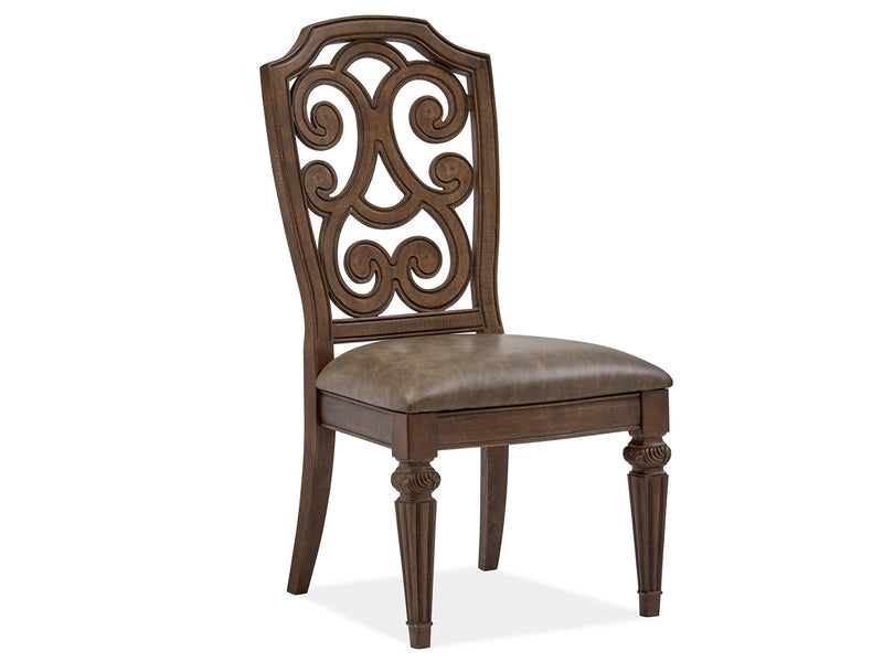 Durango Dining Side Chair W/Upholstered Seat (2/Ctn)