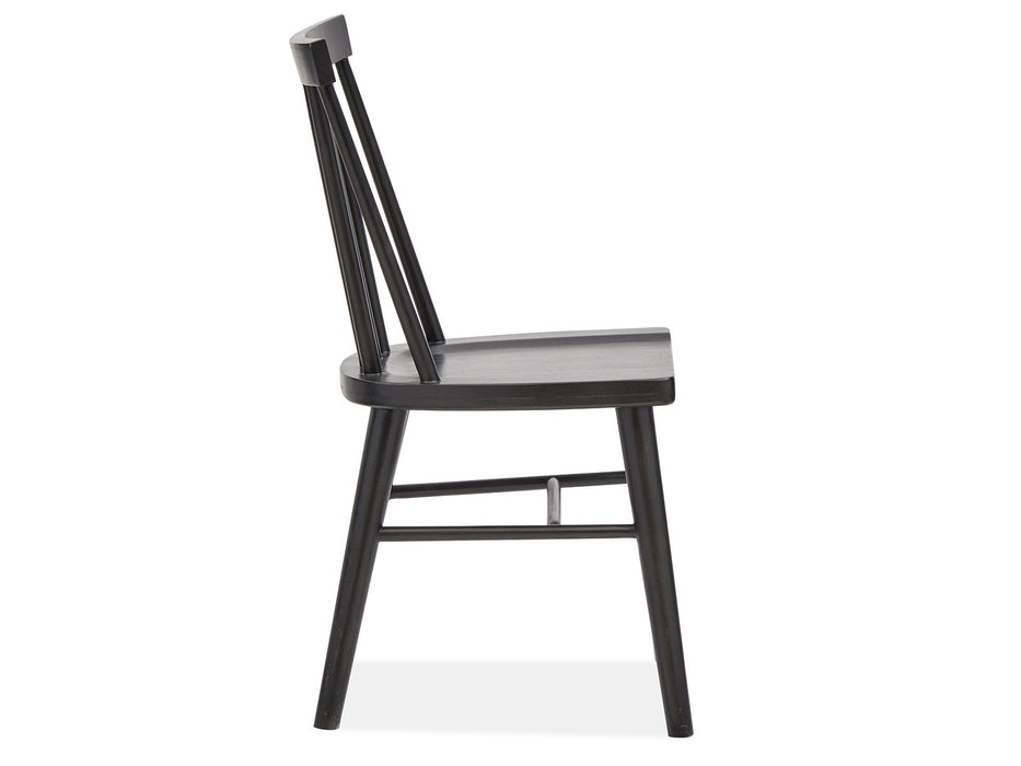 Lindon Dark Dining Side Chair (2/Ctn)