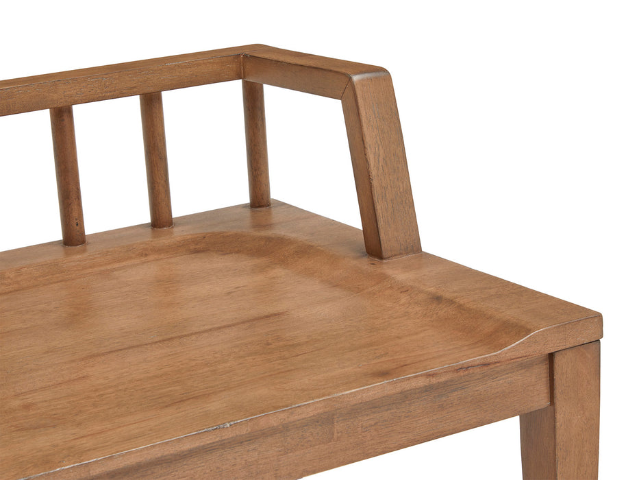 Lindon Arm Bench W/Low Back