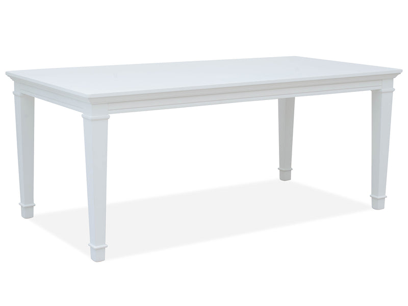 Charleston Rectangular Dining Table - White