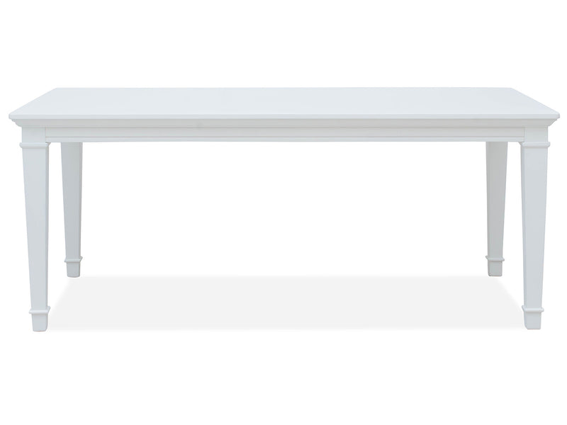 Charleston Rectangular Dining Table - White