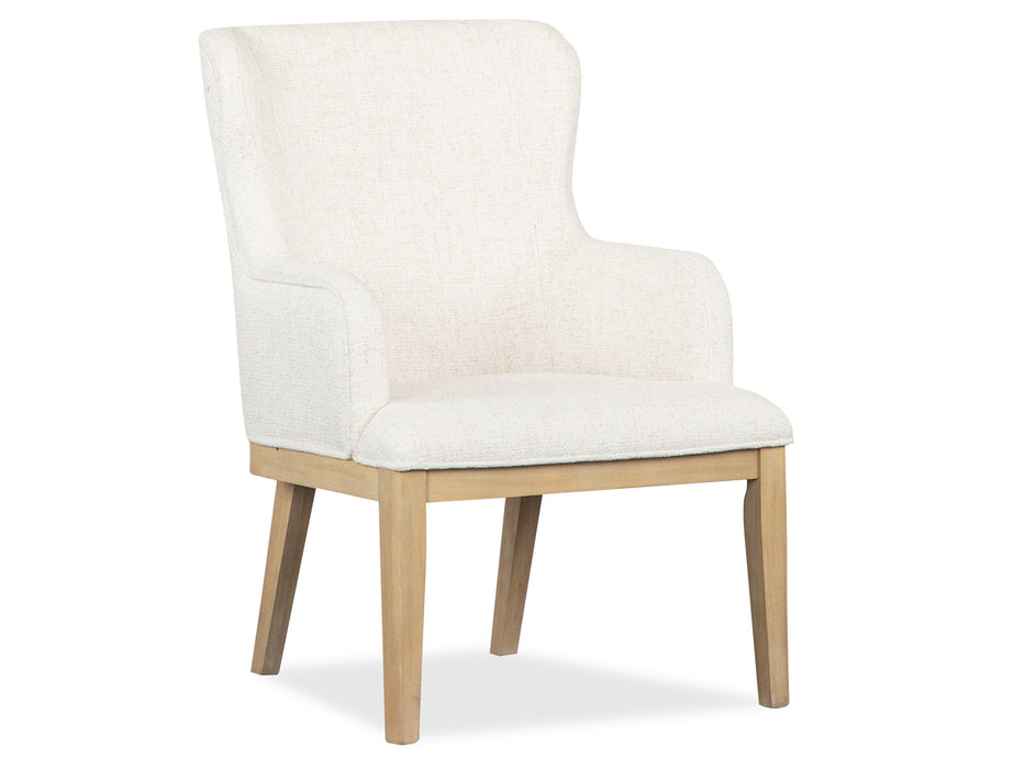 Somerset Dining Arm Chair W/Upholstered Seat & Back(2/Ctn)
