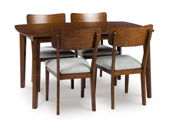 Tameride Dining Table and 4 Chairs (Set of 5) - Furniture City (CA)l