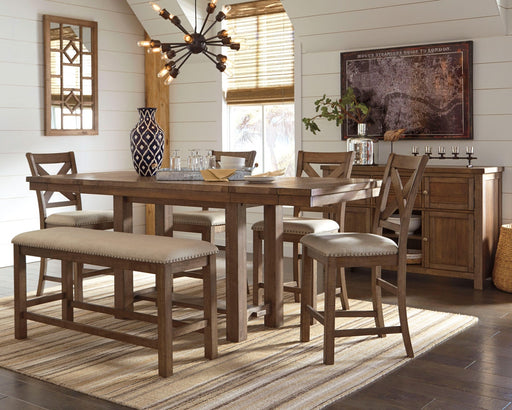 moriville-counter-height-dining-table-with-4-barstools-bench-and-server-1