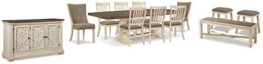 bolanburg-dining-table-with-8-chairs-and-bench-with-server-and-2-stools-1