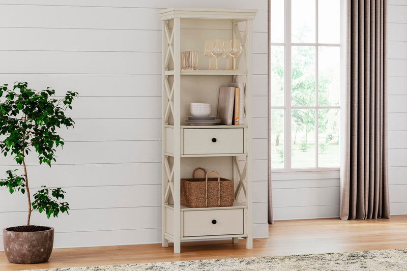 bolanburg-counter-height-dining-table-4-stools-bench-and-2-display-cabinets-28