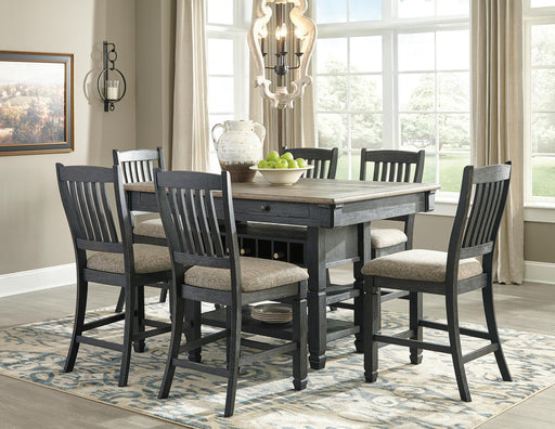 tyler-creek-counter-height-dining-table-and-6-barstools-1