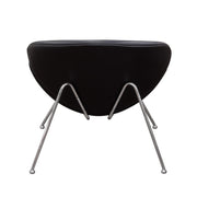 Set of (2) Roxy Black Accent Chair with Chrome Frame by Diamond Sofa - Furniture City (CA)l