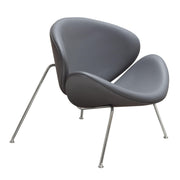 Set of (2) Roxy Accent Chair with Chrome Frame by Diamond Sofa - GREY - Furniture City (CA)l