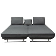 Dolce 2PC Lounge Seating Platforms with Moveable Backrest Supports by Diamond Sofa - Grey Fabric - Furniture City (CA)l