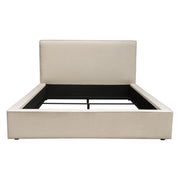 Cloud 43" Low Profile Eastern King Bed in Sand Fabric by Diamond Sofa - Furniture City (CA)l