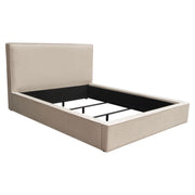 Cloud 43" Low Profile Queen Bed in Sand Fabric by Diamond Sofa - Furniture City (CA)l