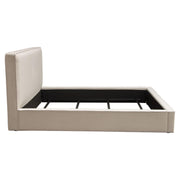Cloud 43" Low Profile Queen Bed in Sand Fabric by Diamond Sofa - Furniture City (CA)l