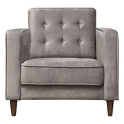 Juniper Tufted Chair in Champagne Grey Velvet by Diamond Sofa - Furniture City (CA)l