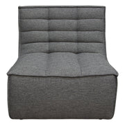 Marshall 3PC Corner Modular Sectional w/ Scooped Seat in Grey Fabric by Diamond Sofa - Furniture City (CA)l