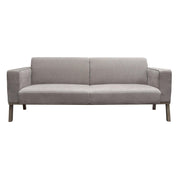 Blair Sofa in Grey Fabric with Curved Wood Leg Detail by Diamond Sofa - Furniture City (CA)l