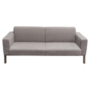 Blair Sofa in Grey Fabric with Curved Wood Leg Detail by Diamond Sofa - Furniture City (CA)l