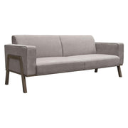 Blair Sofa in Grey Fabric with Curved Wood Leg Detail by Diamond Sofa - Furniture City (CA)l