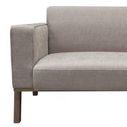 Blair Sofa in Grey Fabric with Curved Wood Leg Detail by Diamond Sofa - Furniture City (CA)l