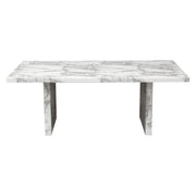 Icon Faux Marble Rectangular Dining Table by Diamond Sofa - Furniture City (CA)l