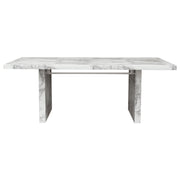Icon Faux Marble Rectangular Dining Table by Diamond Sofa - Furniture City (CA)l