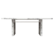 Icon Faux Marble Rectangular Dining Table by Diamond Sofa - Furniture City (CA)l