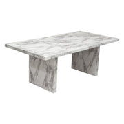 Icon Faux Marble Rectangular Dining Table by Diamond Sofa - Furniture City (CA)l