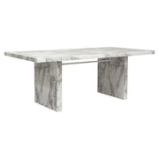 Icon Faux Marble Rectangular Dining Table by Diamond Sofa - Furniture City (CA)l