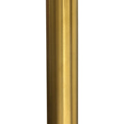 Stella 36" Round Bar Height Table w/ Faux Marble Top and Brushed Gold Metal Base by Diamond Sofa - Furniture City (CA)l