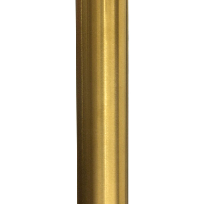 Stella 36" Round Bar Height Table w/ Faux Marble Top and Brushed Gold Metal Base by Diamond Sofa - Furniture City (CA)l
