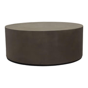 Montage Round Natural Cement Cocktail Table by Diamond Sofa - Furniture City (CA)l
