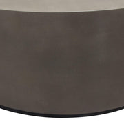 Montage Round Natural Cement Cocktail Table by Diamond Sofa - Furniture City (CA)l
