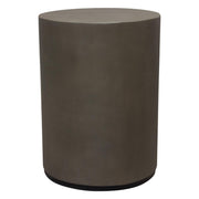 Montage Round Natural Cement End Table by Diamond Sofa - Furniture City (CA)l