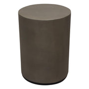 Montage Round Natural Cement End Table by Diamond Sofa - Furniture City (CA)l