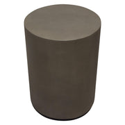 Montage Round Natural Cement End Table by Diamond Sofa - Furniture City (CA)l