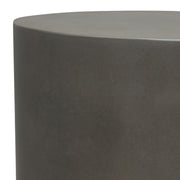 Montage Round Natural Cement End Table by Diamond Sofa - Furniture City (CA)l