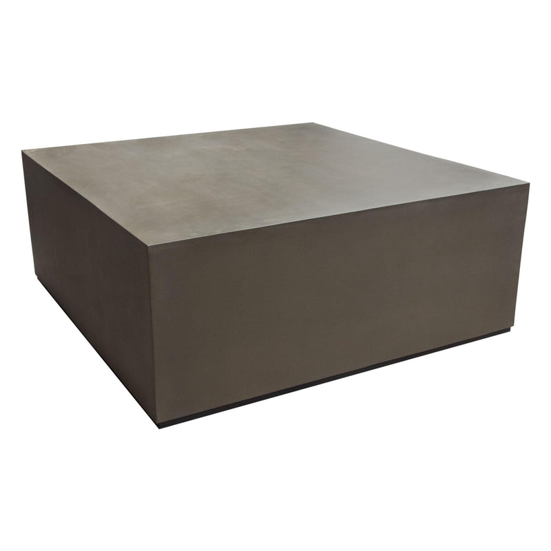 Montage Square Natural Cement Cocktail Table by Diamond Sofa - Furniture City (CA)l