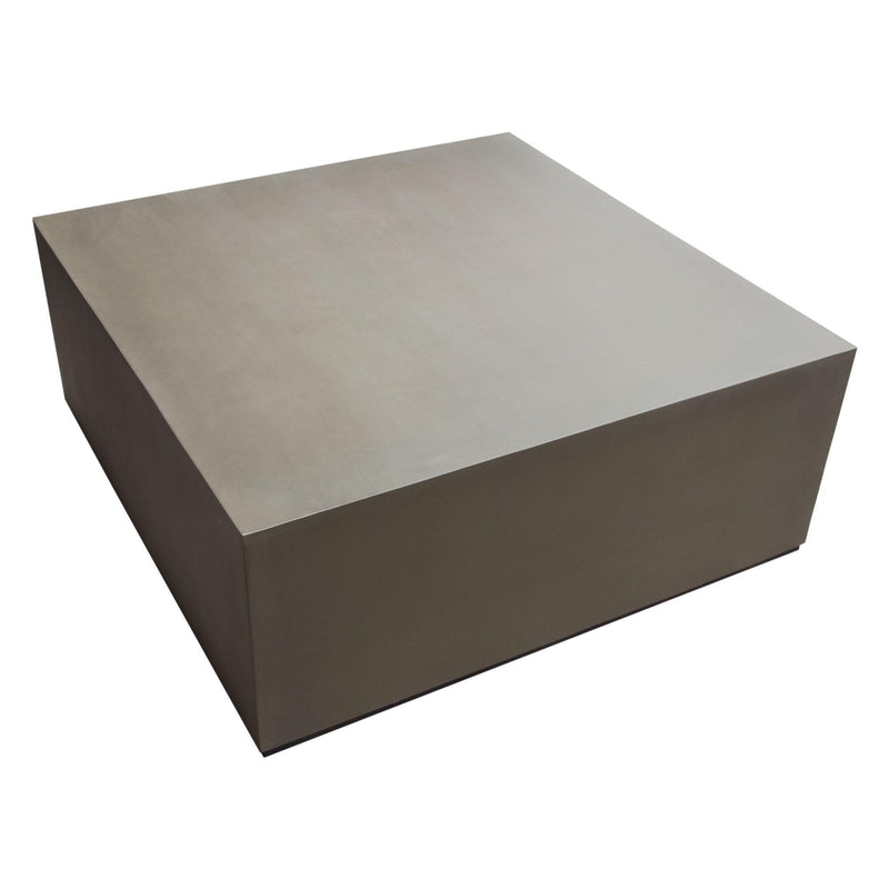 Montage Square Natural Cement Cocktail Table by Diamond Sofa - Furniture City (CA)l