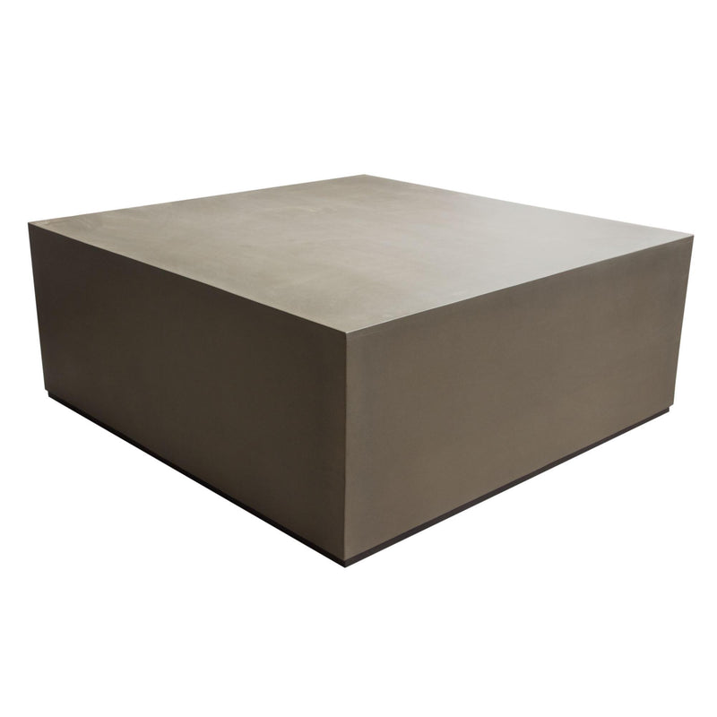 Montage Square Natural Cement Cocktail Table by Diamond Sofa - Furniture City (CA)l