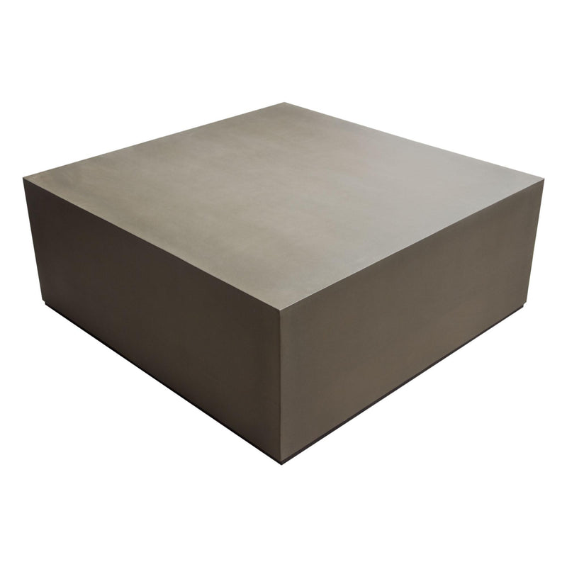 Montage Square Natural Cement Cocktail Table by Diamond Sofa - Furniture City (CA)l
